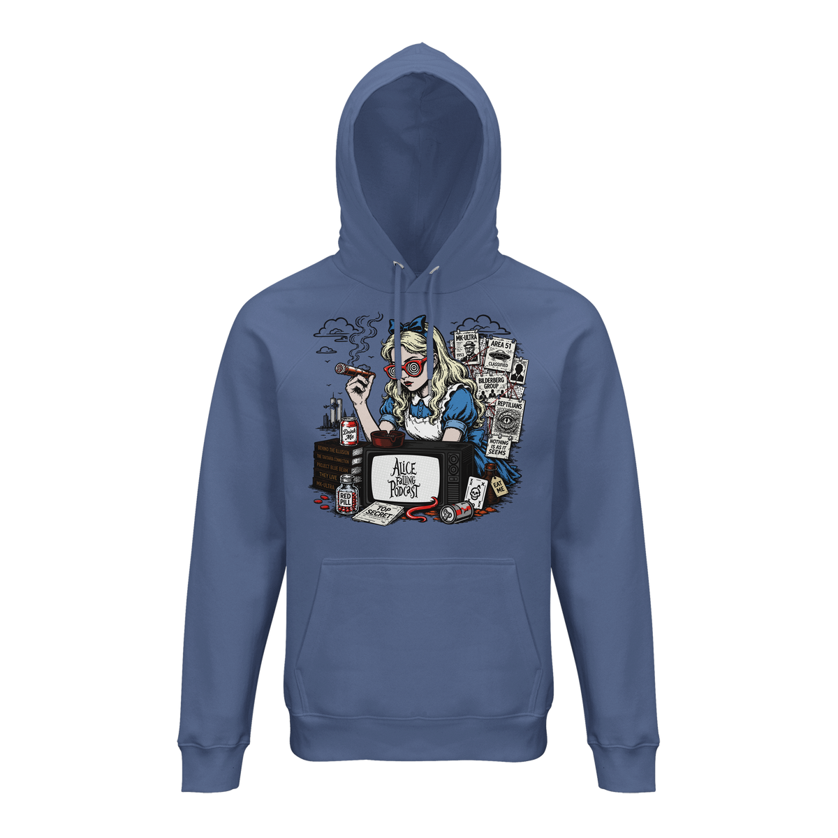 Alice Falling Signature Hoodie