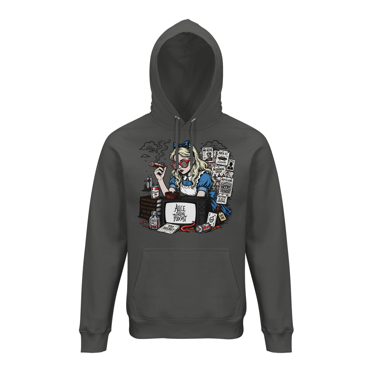 Alice Falling Signature Hoodie