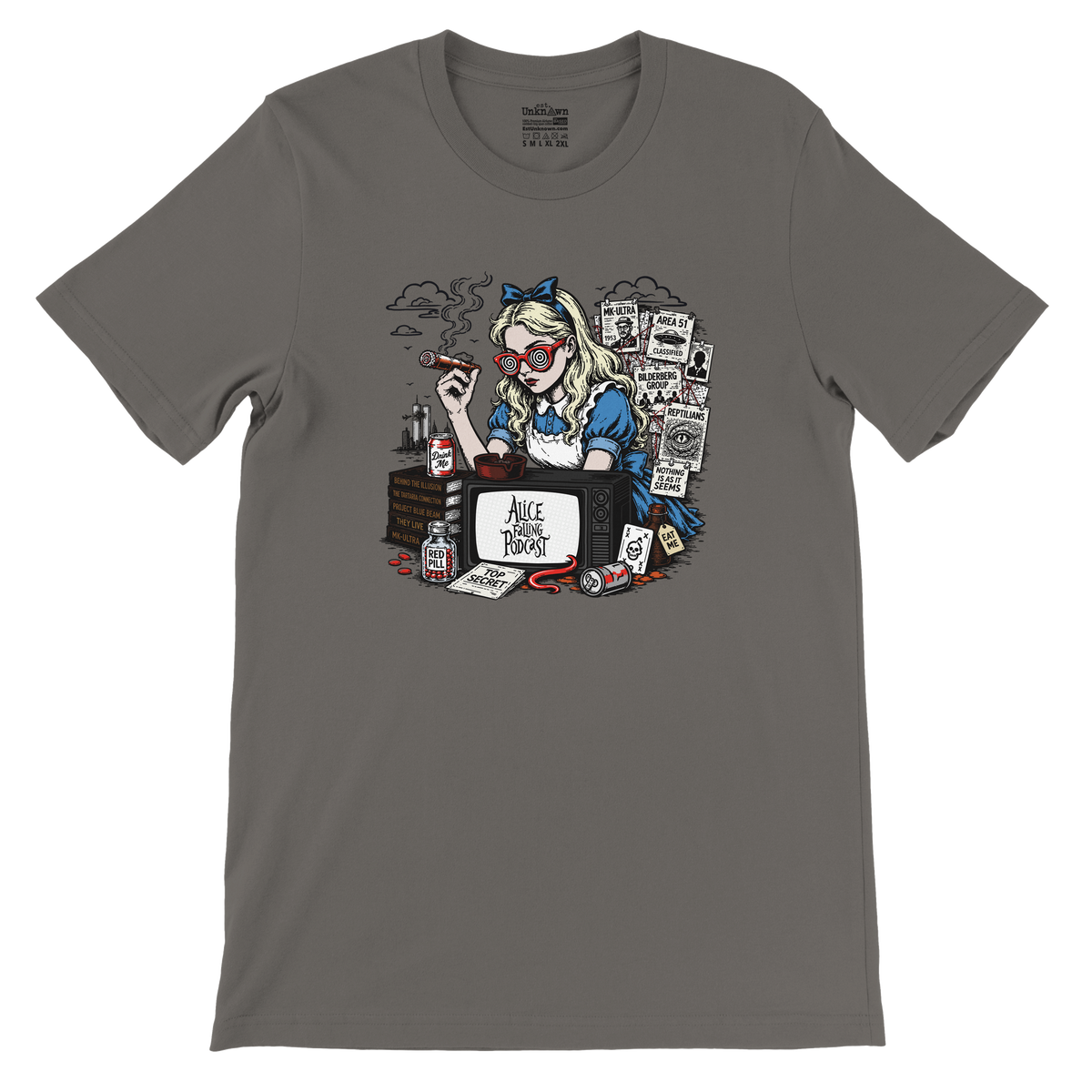 Alice Falling Signature Tee